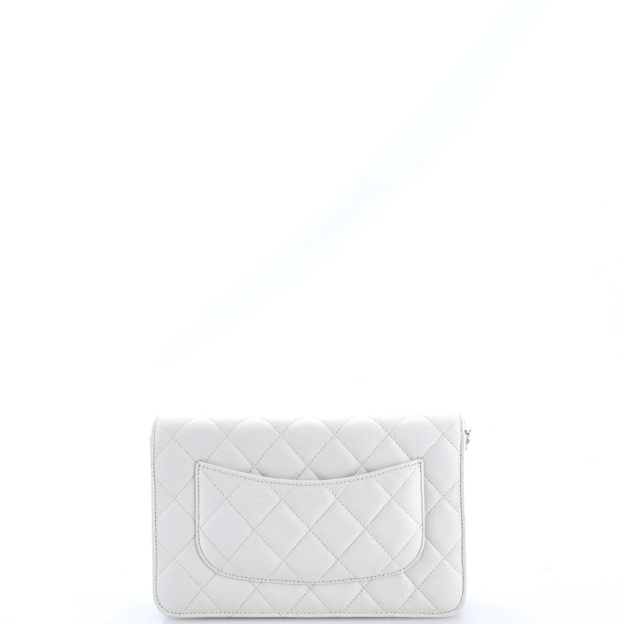 Wallet on Chain Quilted Caviar - Deep Luxury