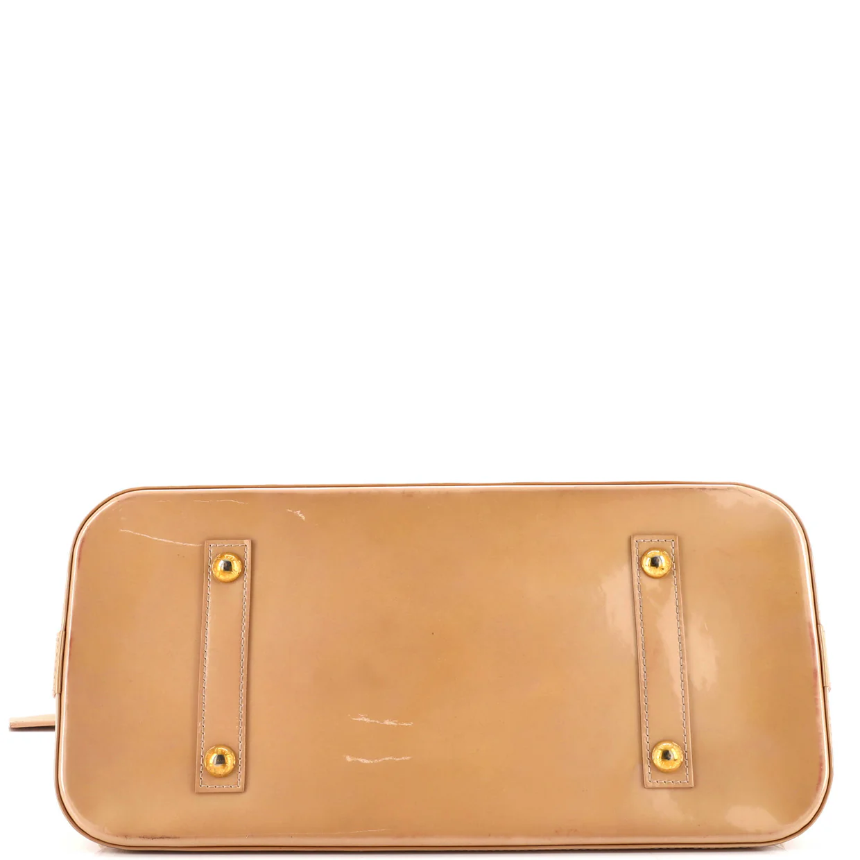 Alma Handbag Monogram Vernis GM - Deep Luxury