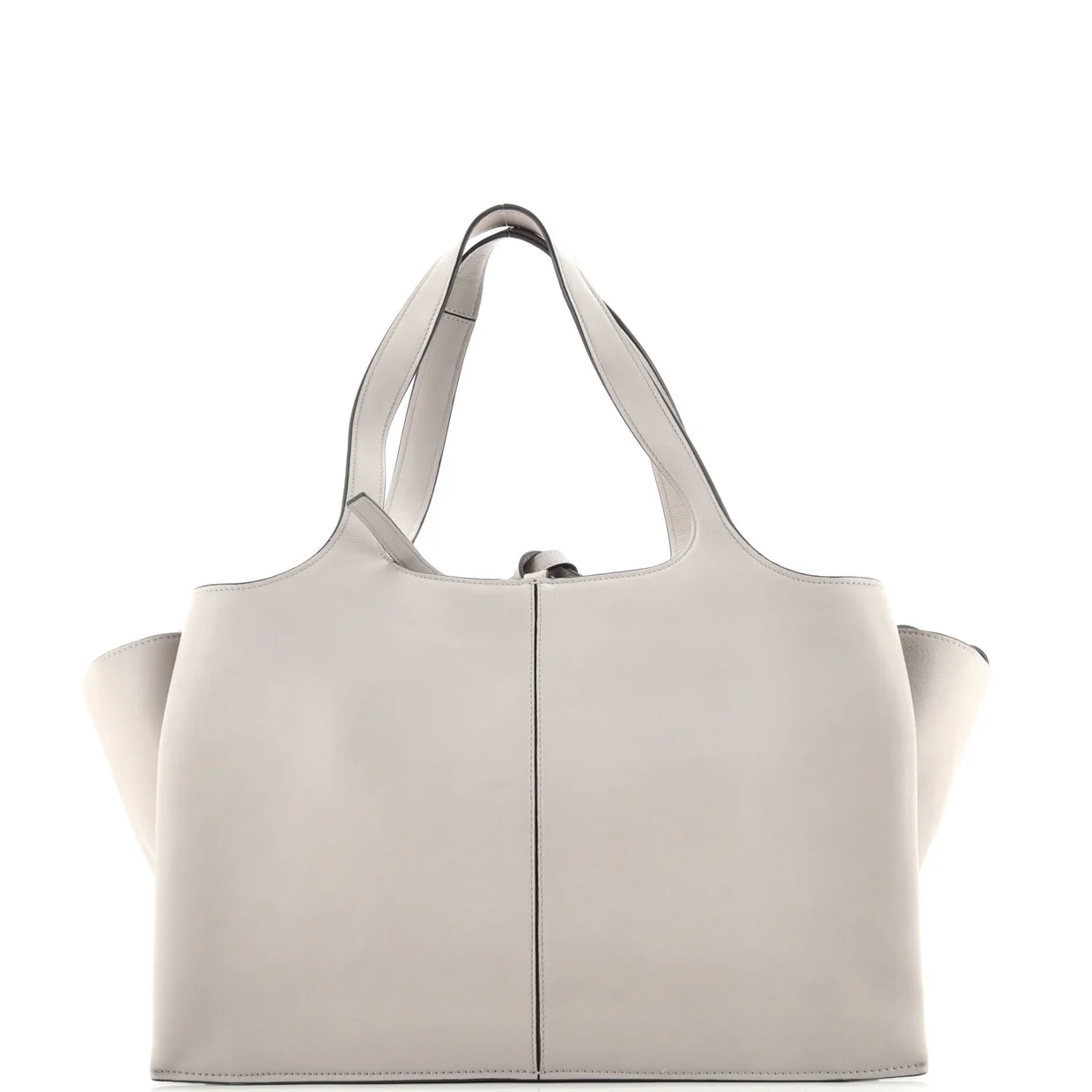 Tri-Fold Shoulder Bag Smooth Calfskin Medium - Deep Luxury