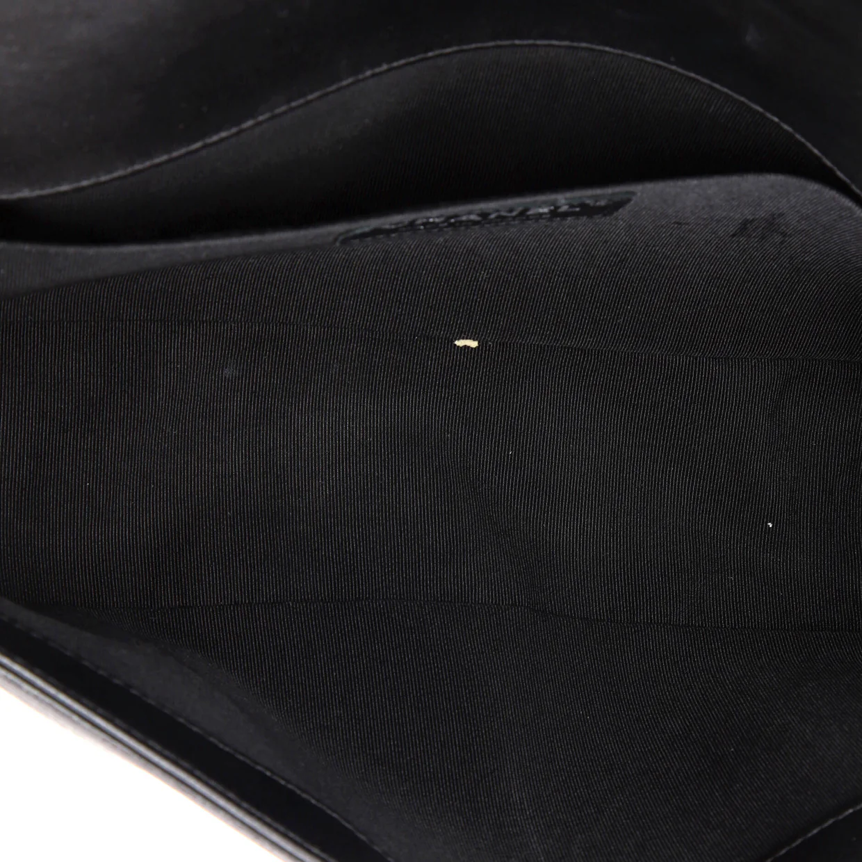 Boy Flap Bag Chevron Lambskin with Holographic PVC Old Medium - Deep Luxury