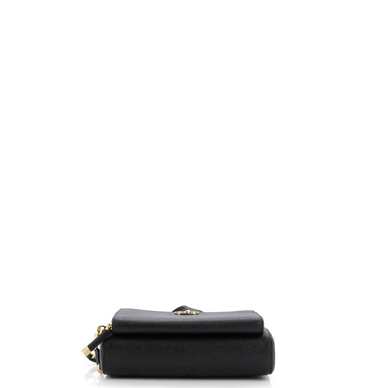 Caro Double Pouch Crossbody Bag Leather - Deep Luxury