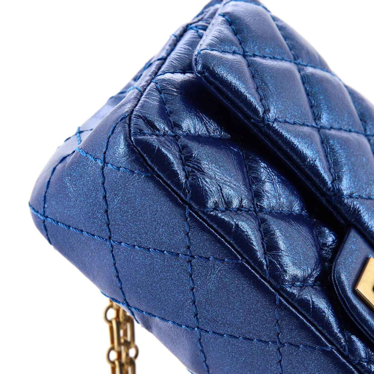 Reissue 2.55 Belt Bag Quilted Aged Calfskin - Deep Luxury