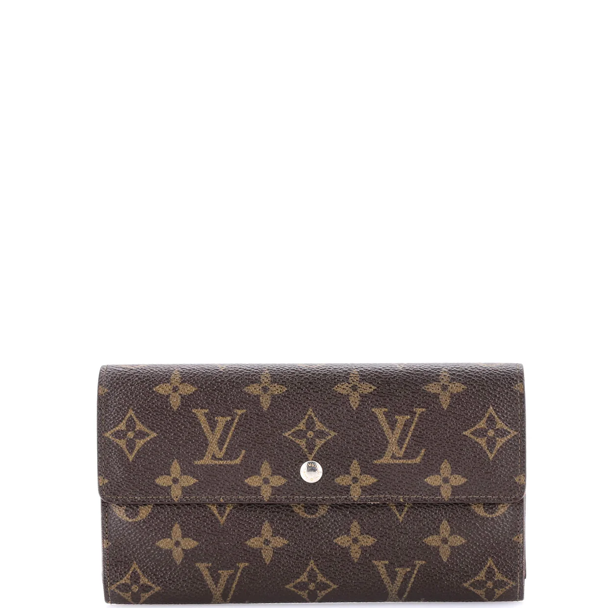 Sarah Wallet Monogram Canvas - Deep Luxury