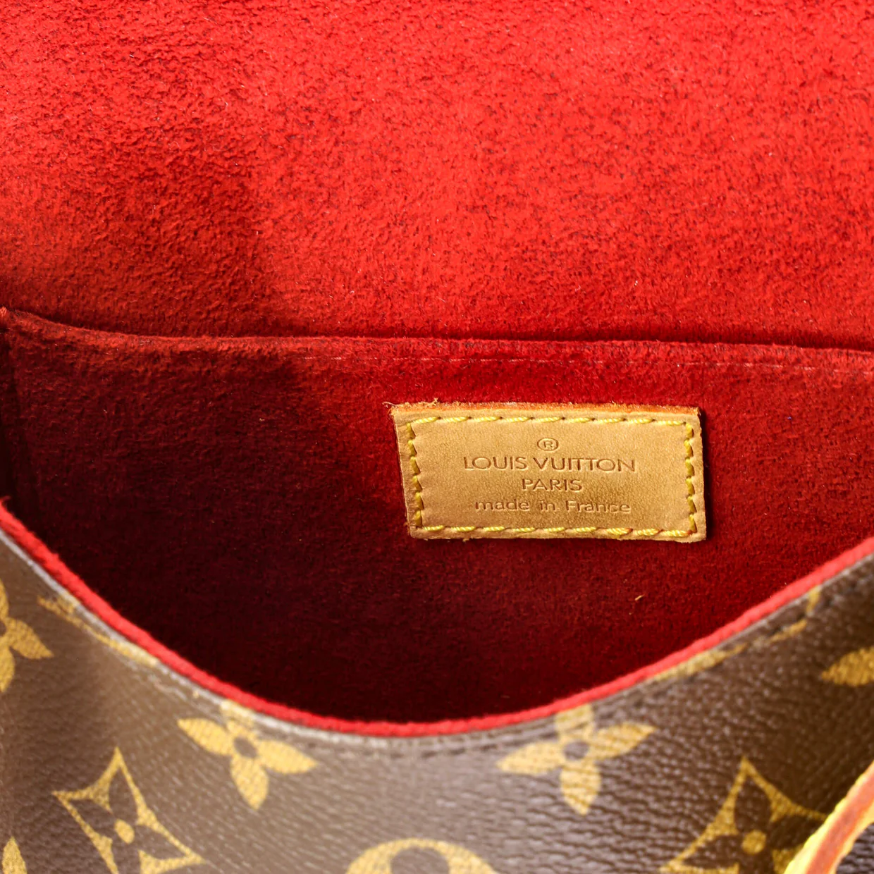 Tambourine Handbag Monogram Canvas - Deep Luxury