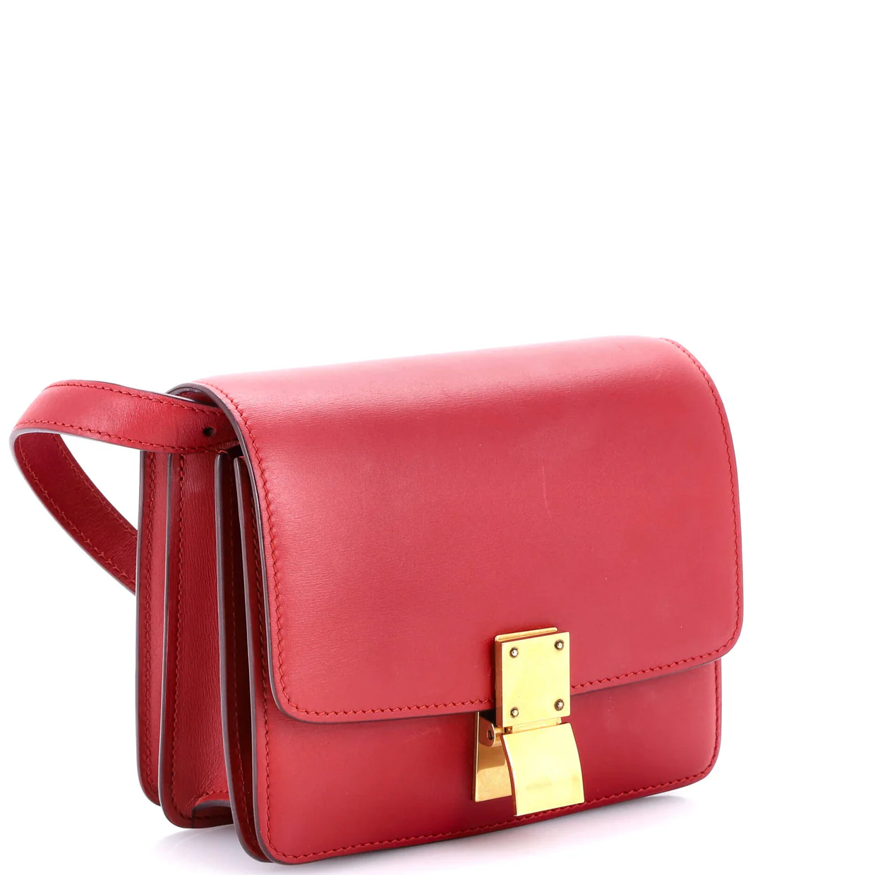 Classic Box Bag Smooth Leather Small - Deep Luxury