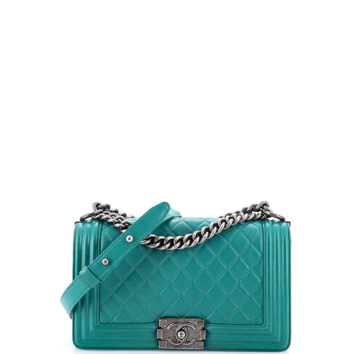 Boy Flap Bag Quilted Lambskin Old Medium - Deep Luxury