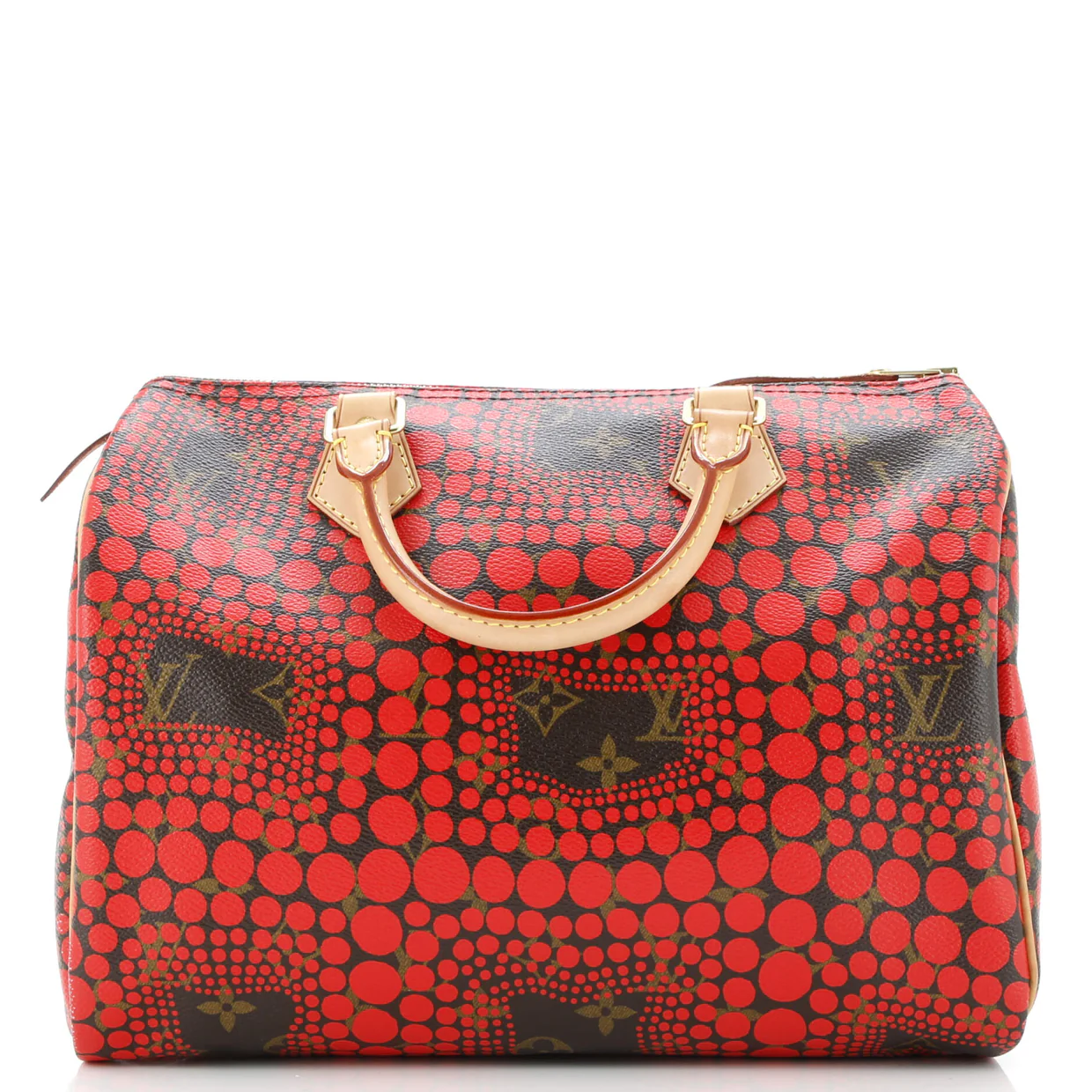 Speedy Handbag Limited Edition Kusama Town Monogram Canvas 30 - Deep Luxury