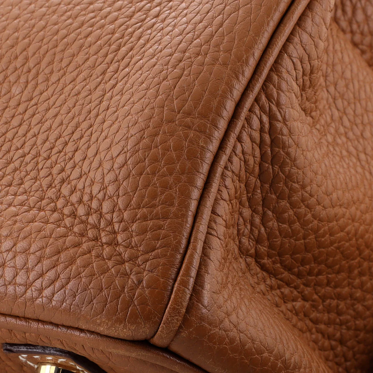 Birkin Handbag Gold Clemence with Gold Hardware 30 - Deep Luxury