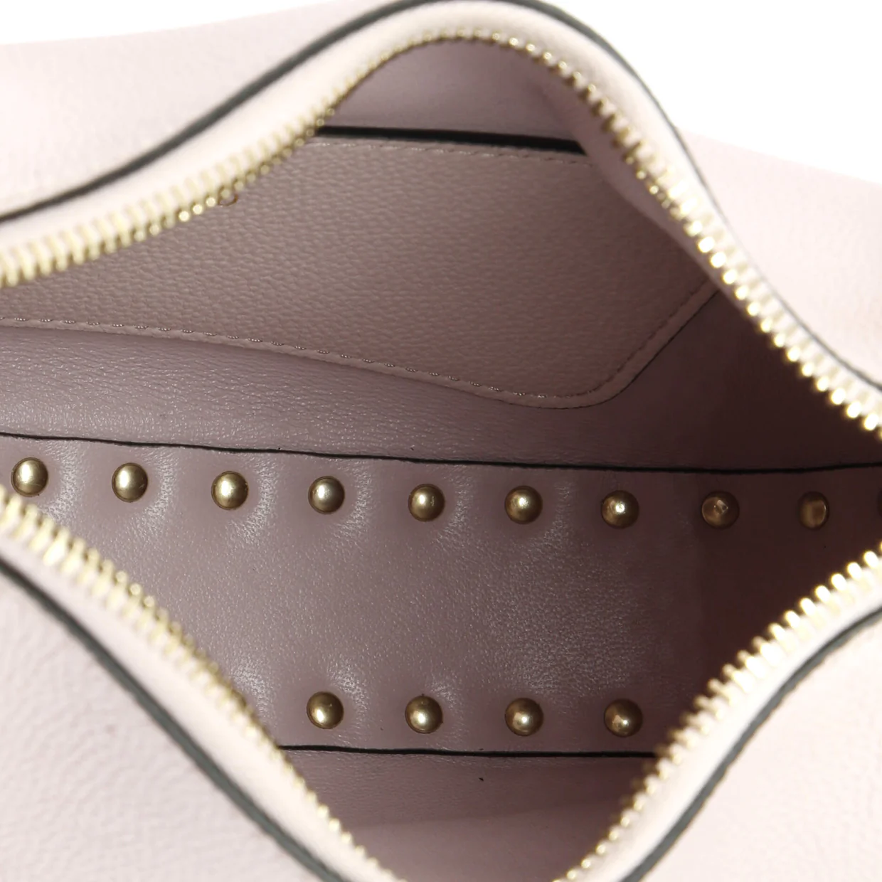 Rockstud Zip Hobo Bag Leather Small - Deep Luxury