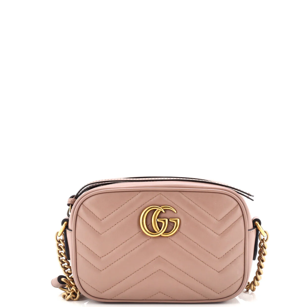 GG Marmont Shoulder Bag Matelasse Leather Mini - Deep Luxury