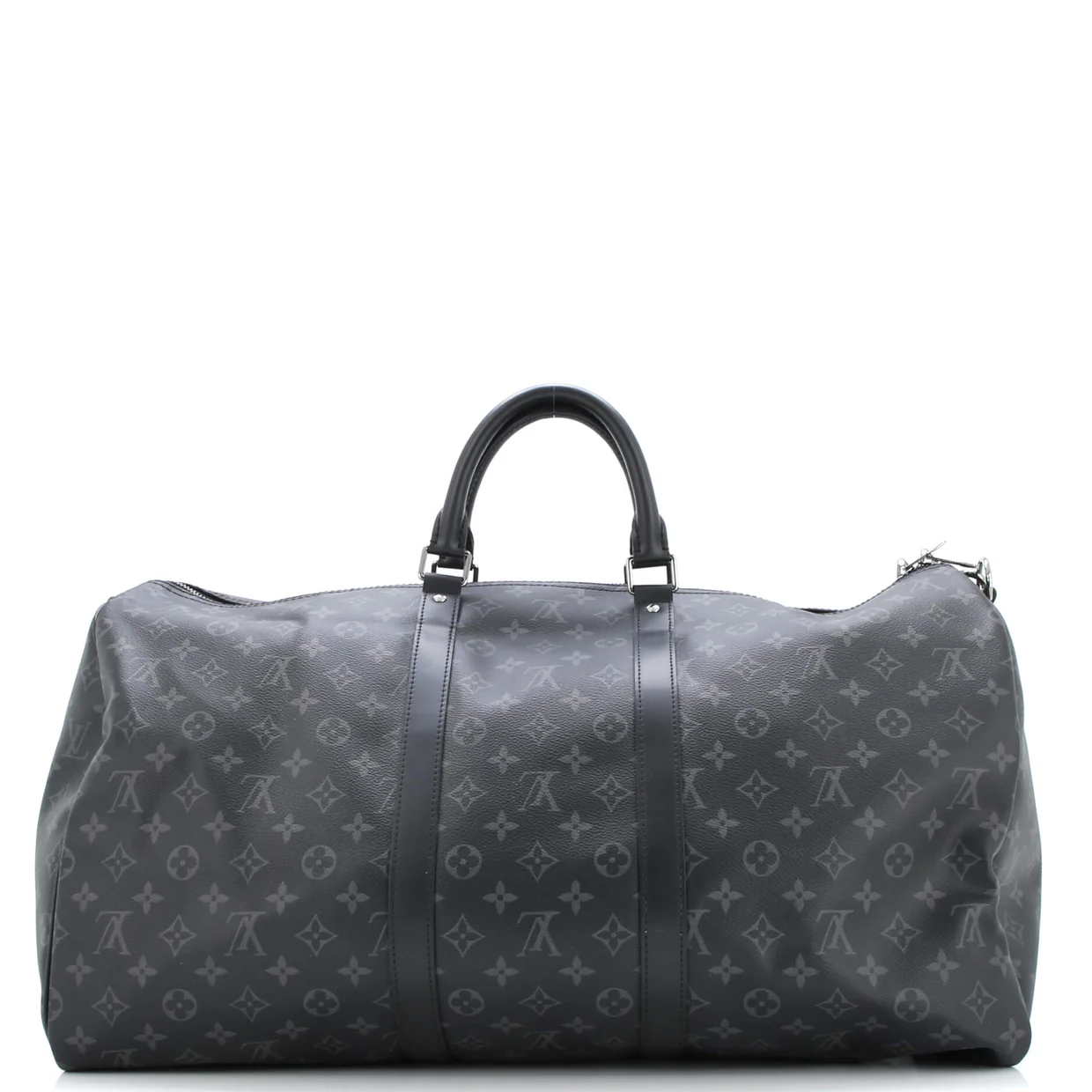Keepall Bandouliere Bag Monogram Eclipse Canvas 55 - Deep Luxury