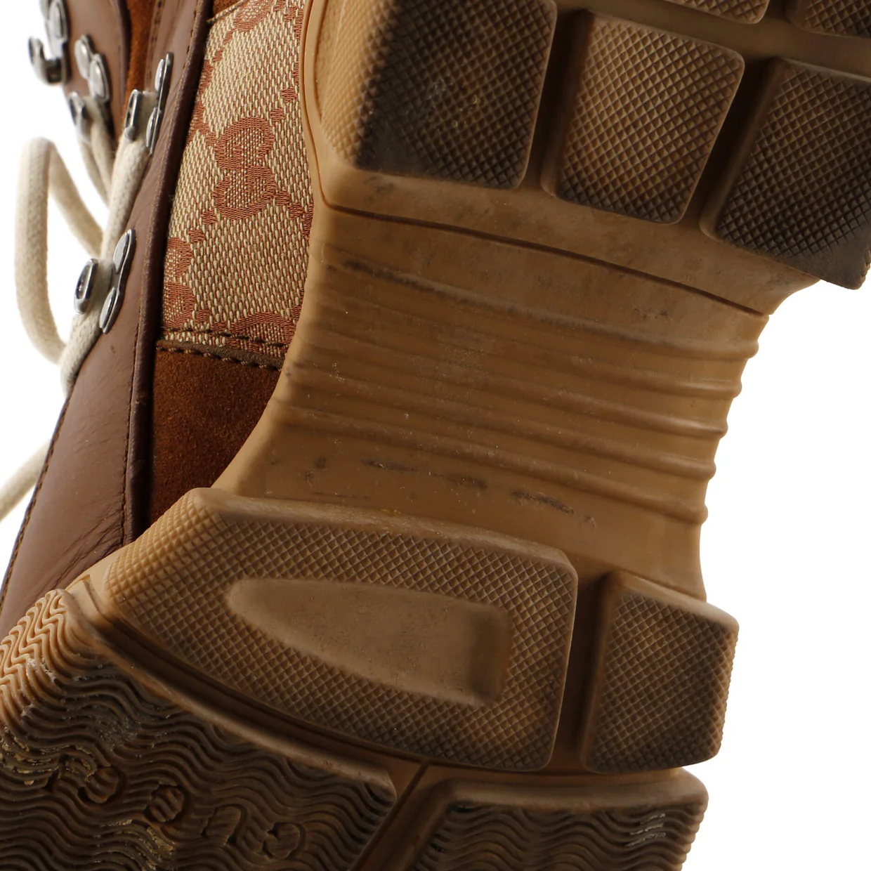 Flashtrek Hiking Boots GG Canvas and Suede - Deep Luxury