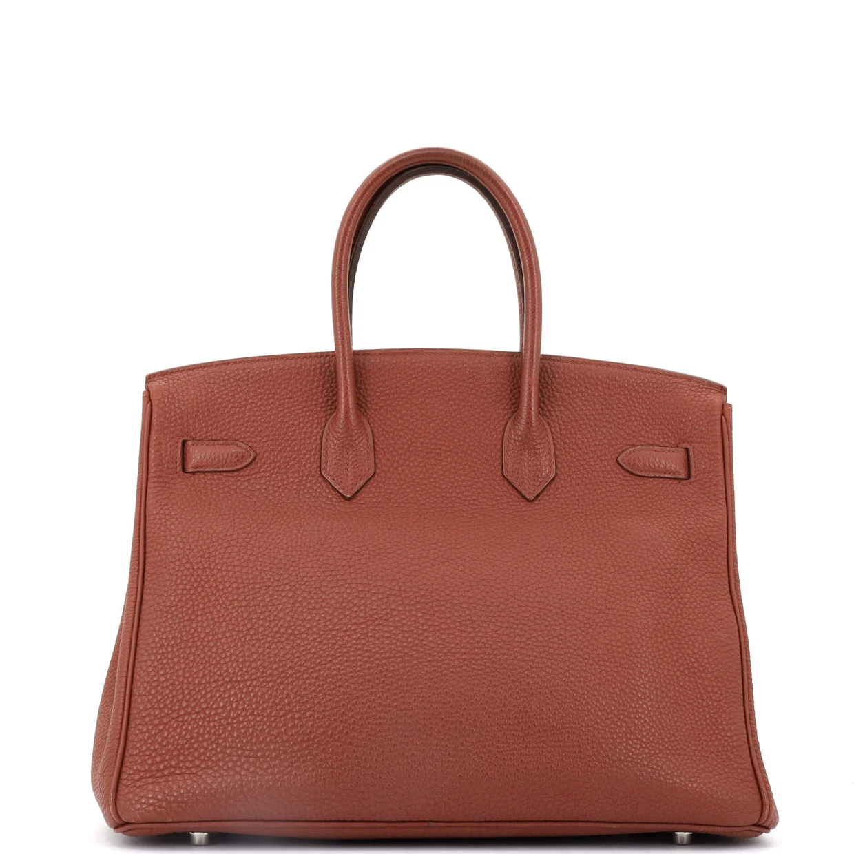 Birkin Handbag Sienne Togo with Palladium Hardware 35 - Deep Luxury