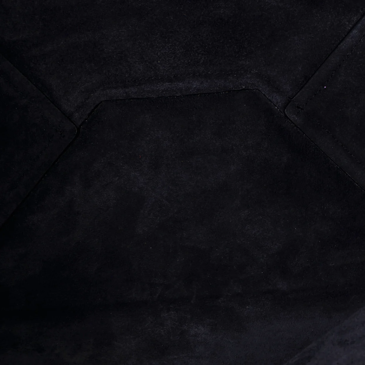 Phantom Tie Cabas Tote Leather Small - Deep Luxury