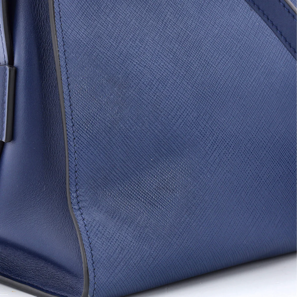Esplanade Tote Saffiano with City Calf Medium - Deep Luxury