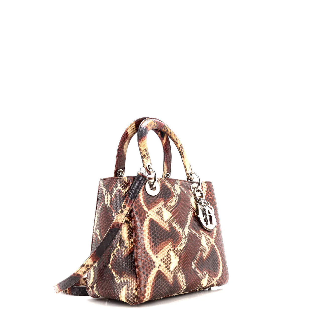 Lady Dior Bag Python Medium - Deep Luxury