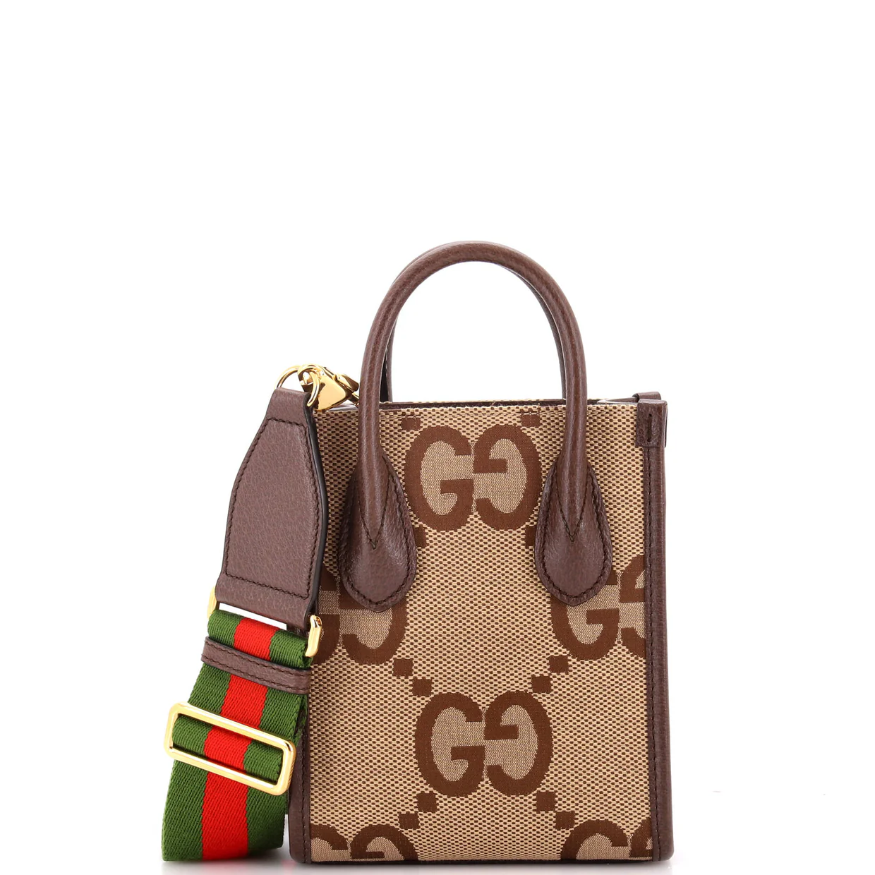 Vertical Tote Jumbo GG Canvas Mini - Deep Luxury