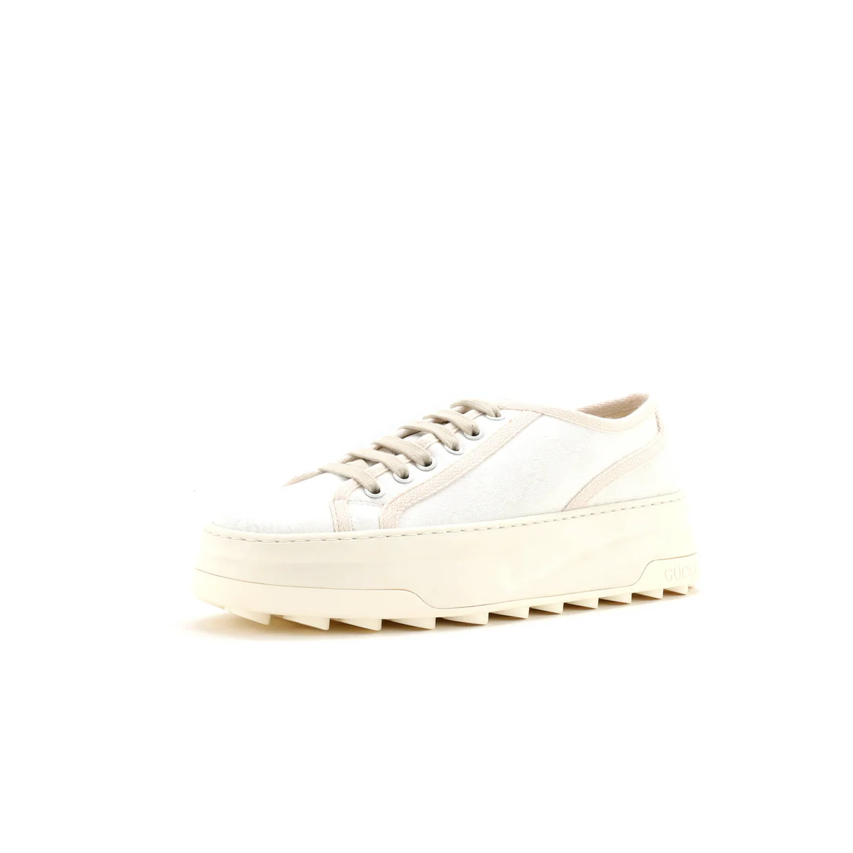 Women's 1977 Tennis Platform Sneakers GG Canvas - Deep Luxury