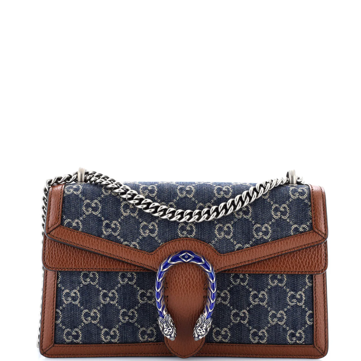 Dionysus Bag GG Denim Small - Deep Luxury