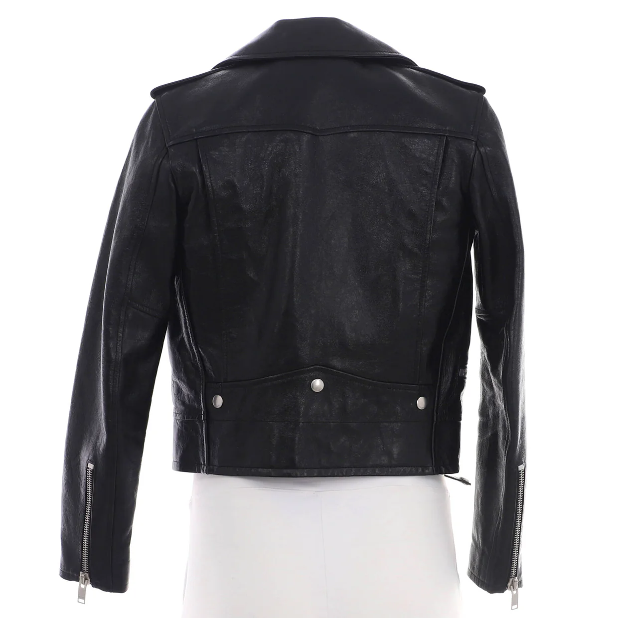 Women's Biker Jacket Leather - Deep Luxury