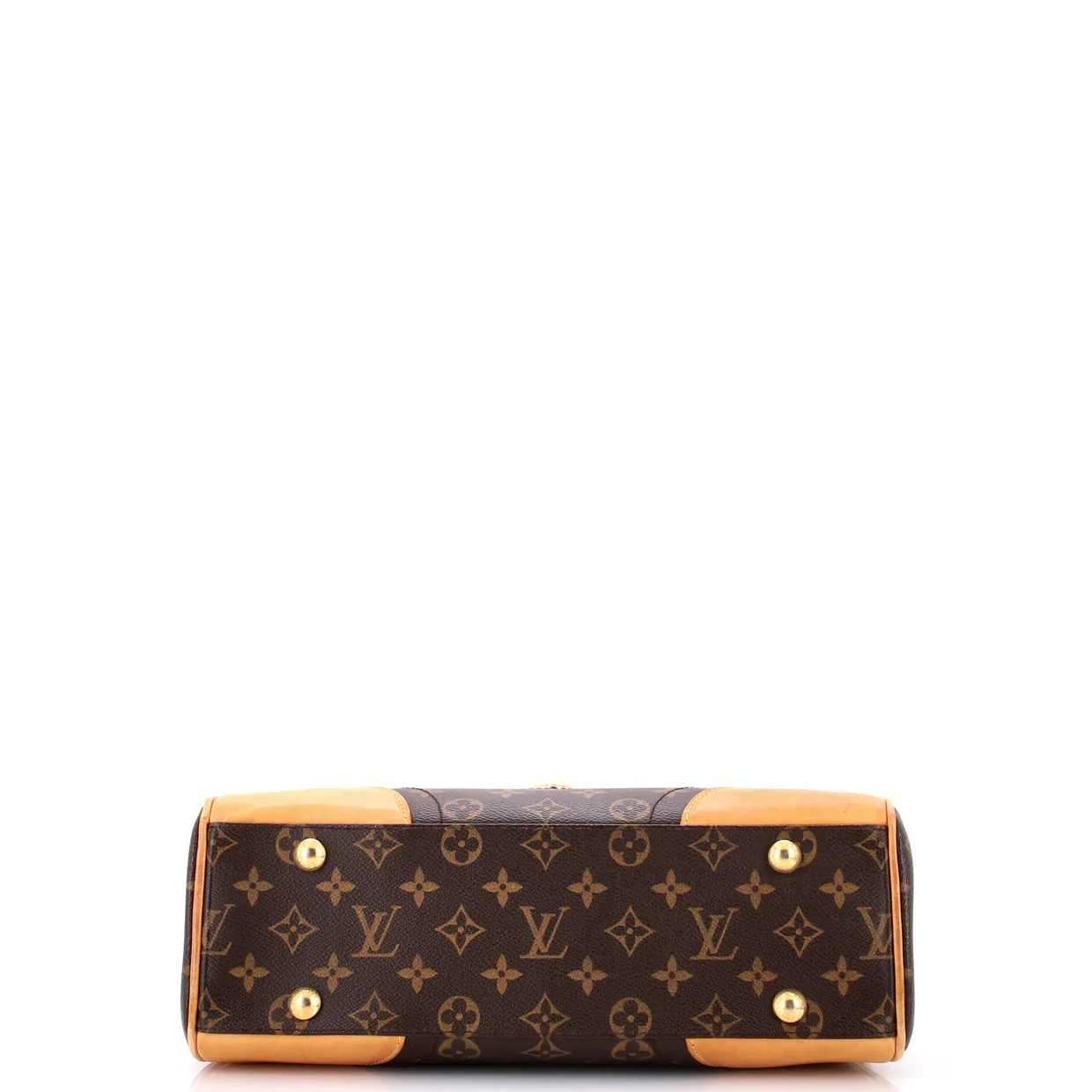 Beverly Handbag Monogram Canvas MM - Deep Luxury