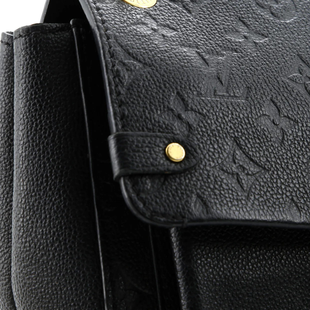 Vavin Handbag Monogram Empreinte Leather PM - Deep Luxury