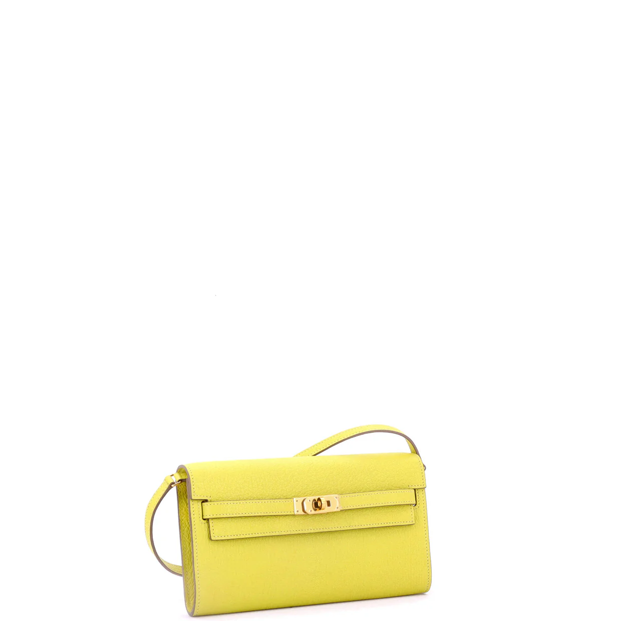 Kelly To Go Wallet Chevre Mysore - Deep Luxury