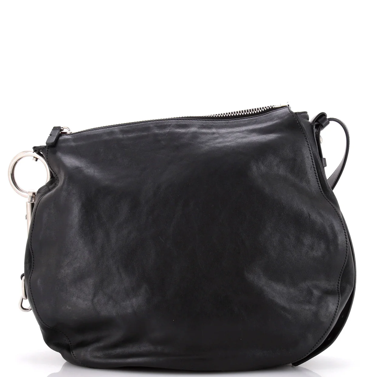 Knight Shoulder Bag Leather Medium - Deep Luxury