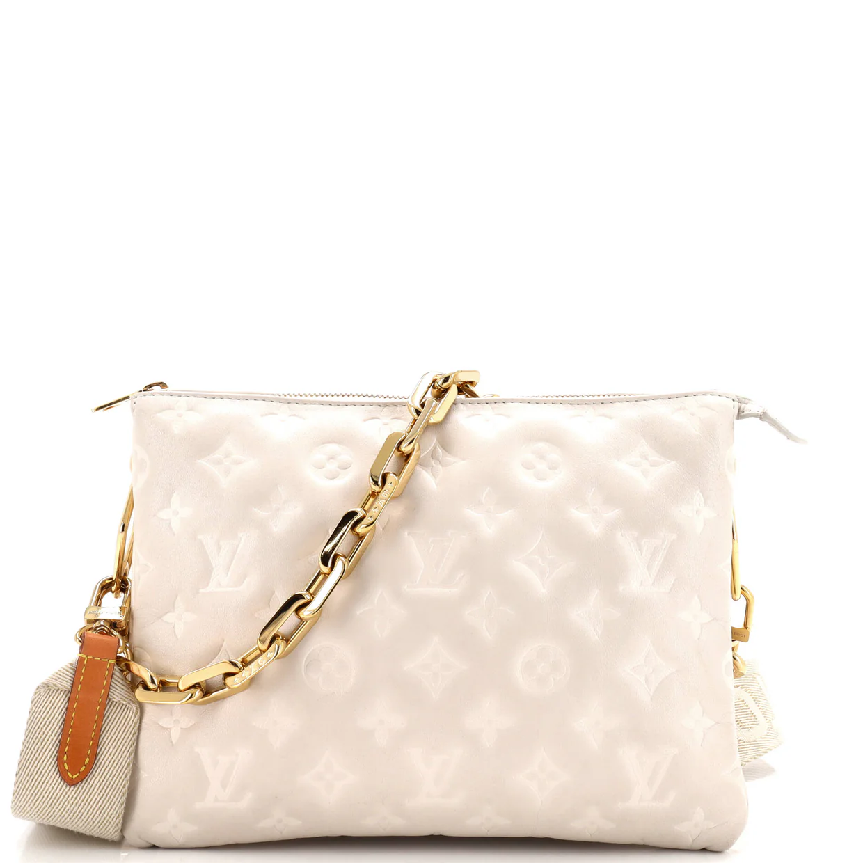 Coussin Bag Monogram Embossed Lambskin PM - Deep Luxury