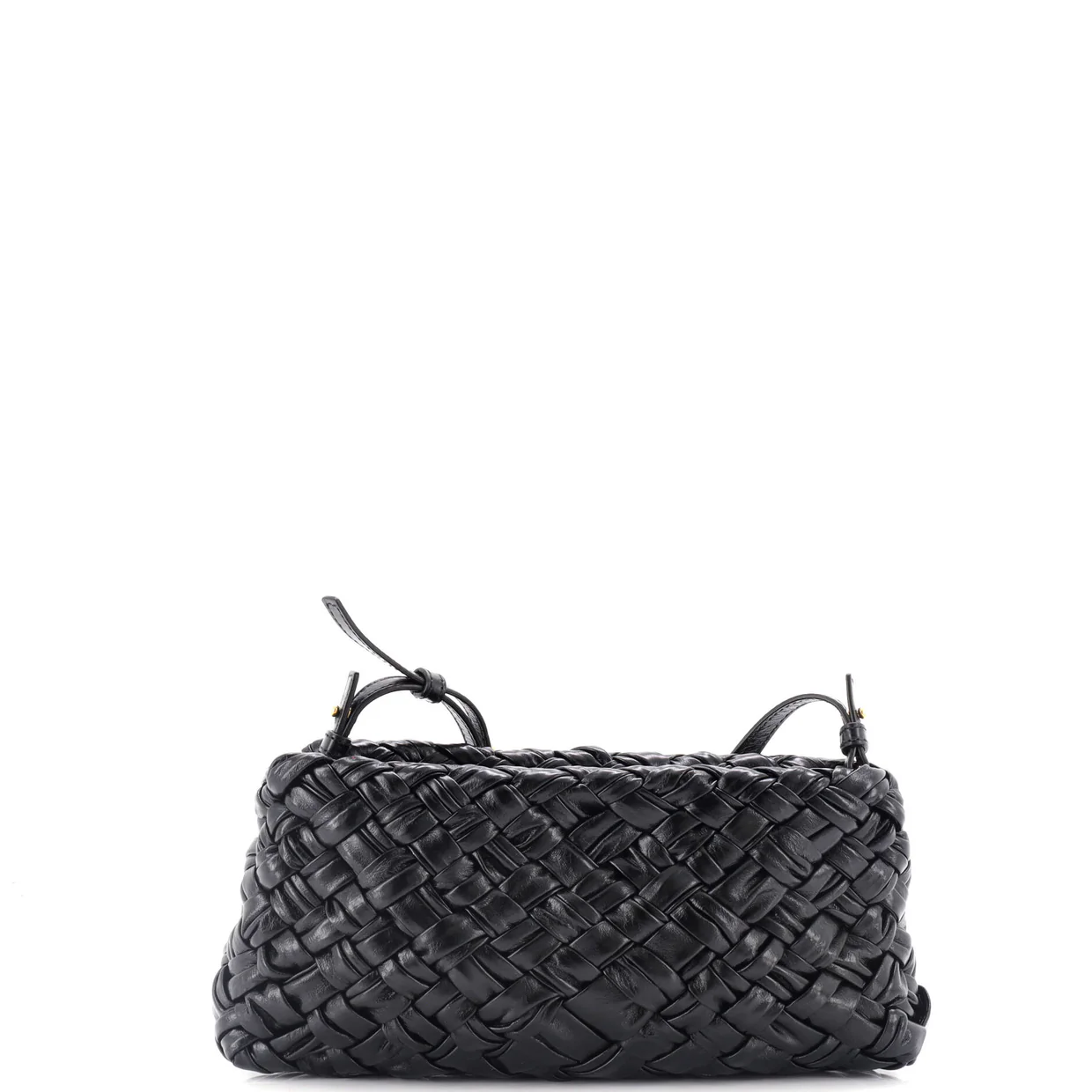Kalimero Cha-Cha Shoulder Bag Intrecciato Leather - Deep Luxury