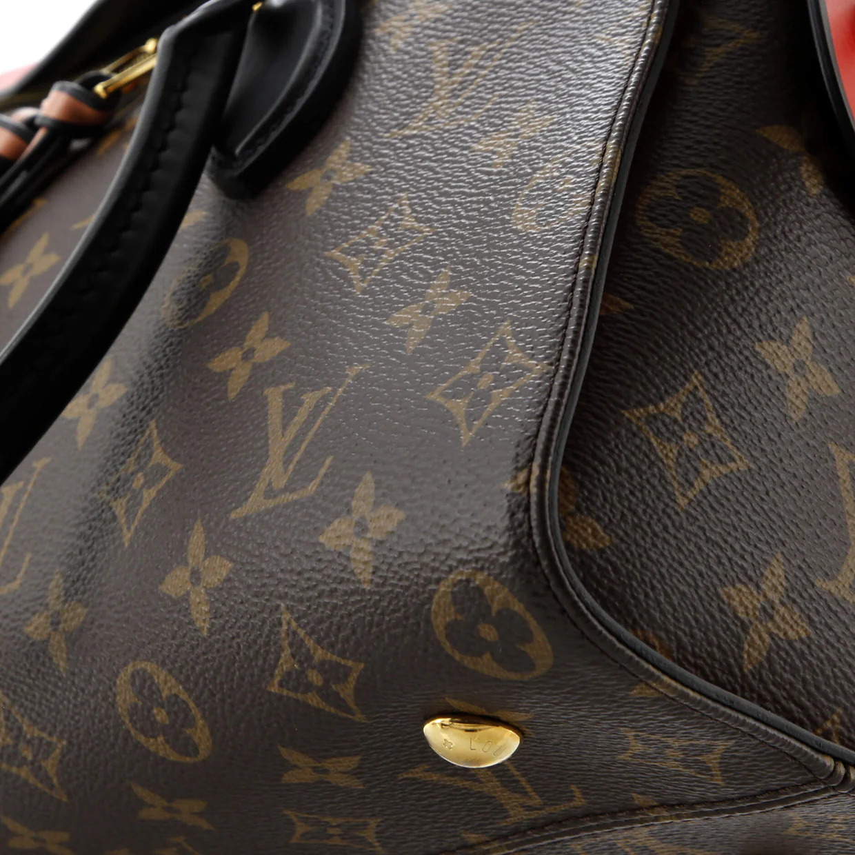 Tuileries Handbag Monogram Canvas with Leather - Deep Luxury