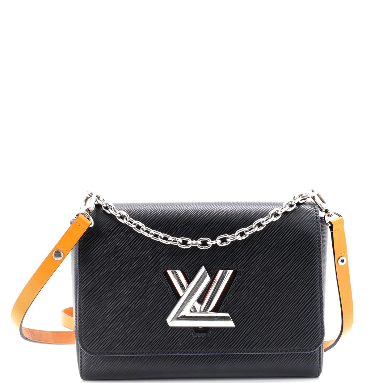 Twist Convertible Handbag Epi Leather MM - Deep Luxury