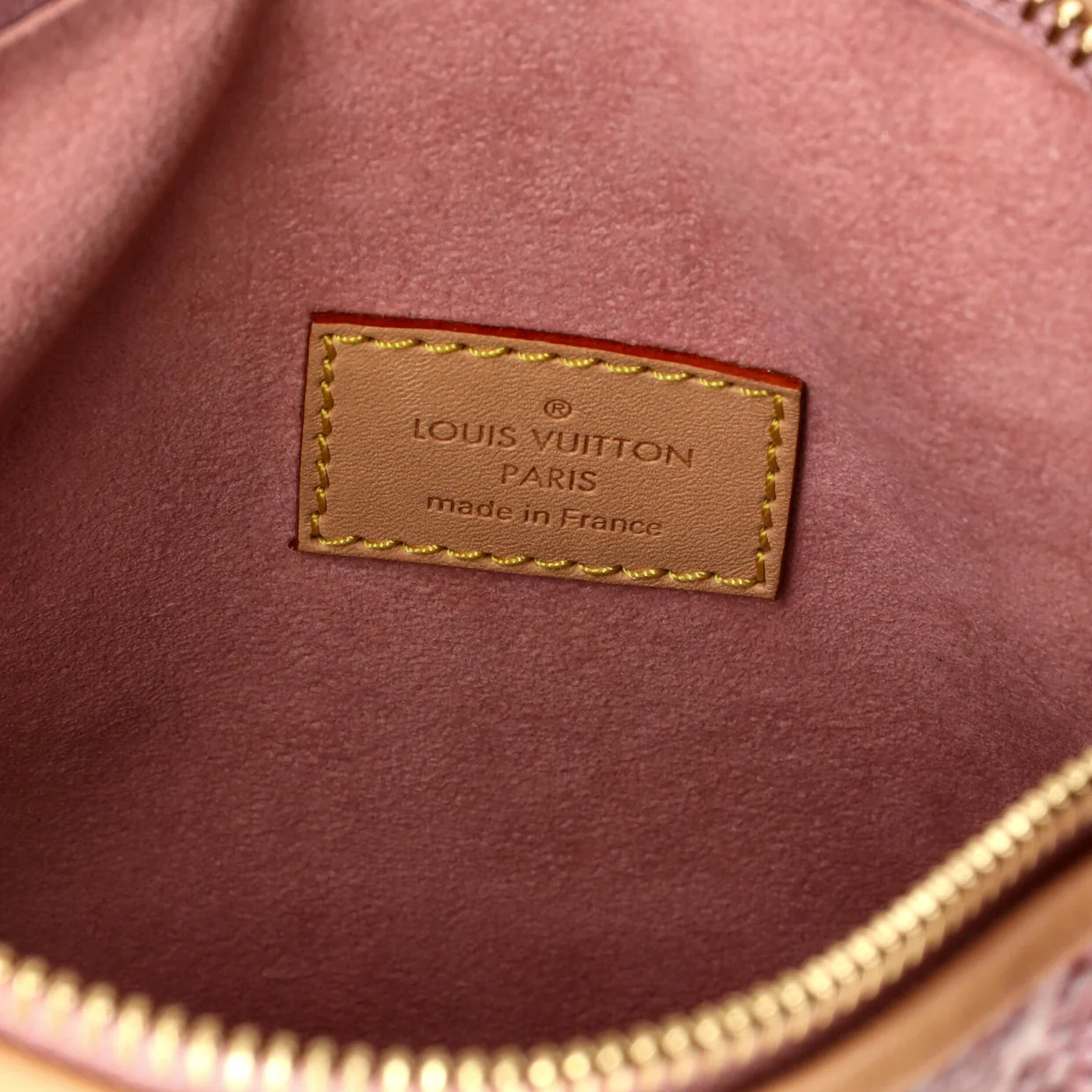 Side Trunk Handbag Monoglam Jacquard Canvas MM - Deep Luxury