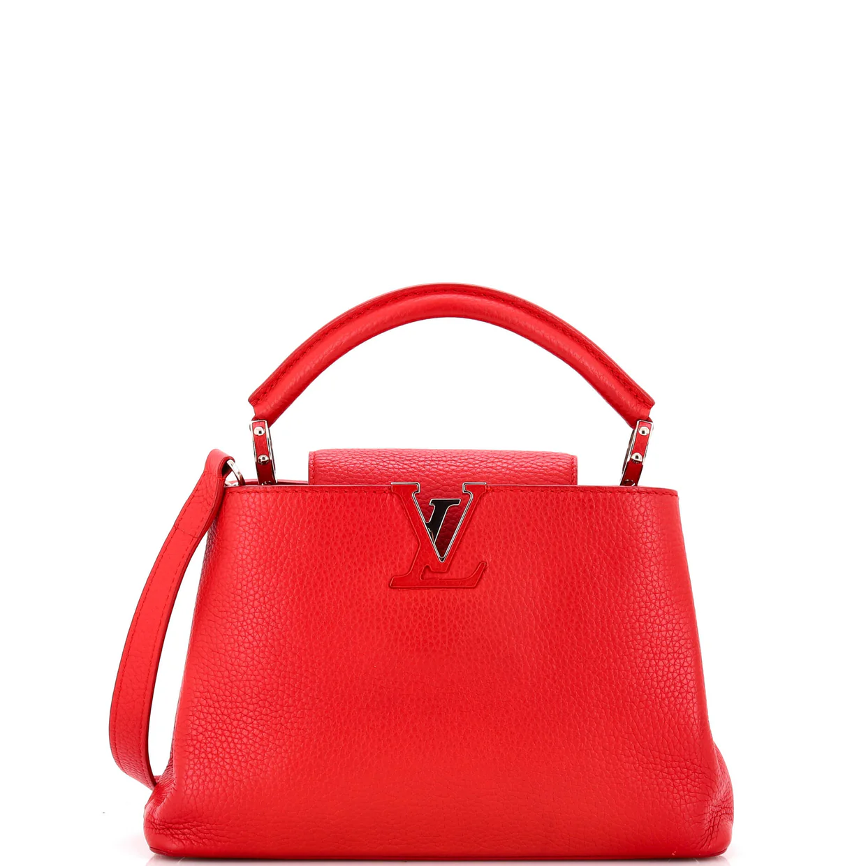 Capucines Bag Leather BB - Deep Luxury