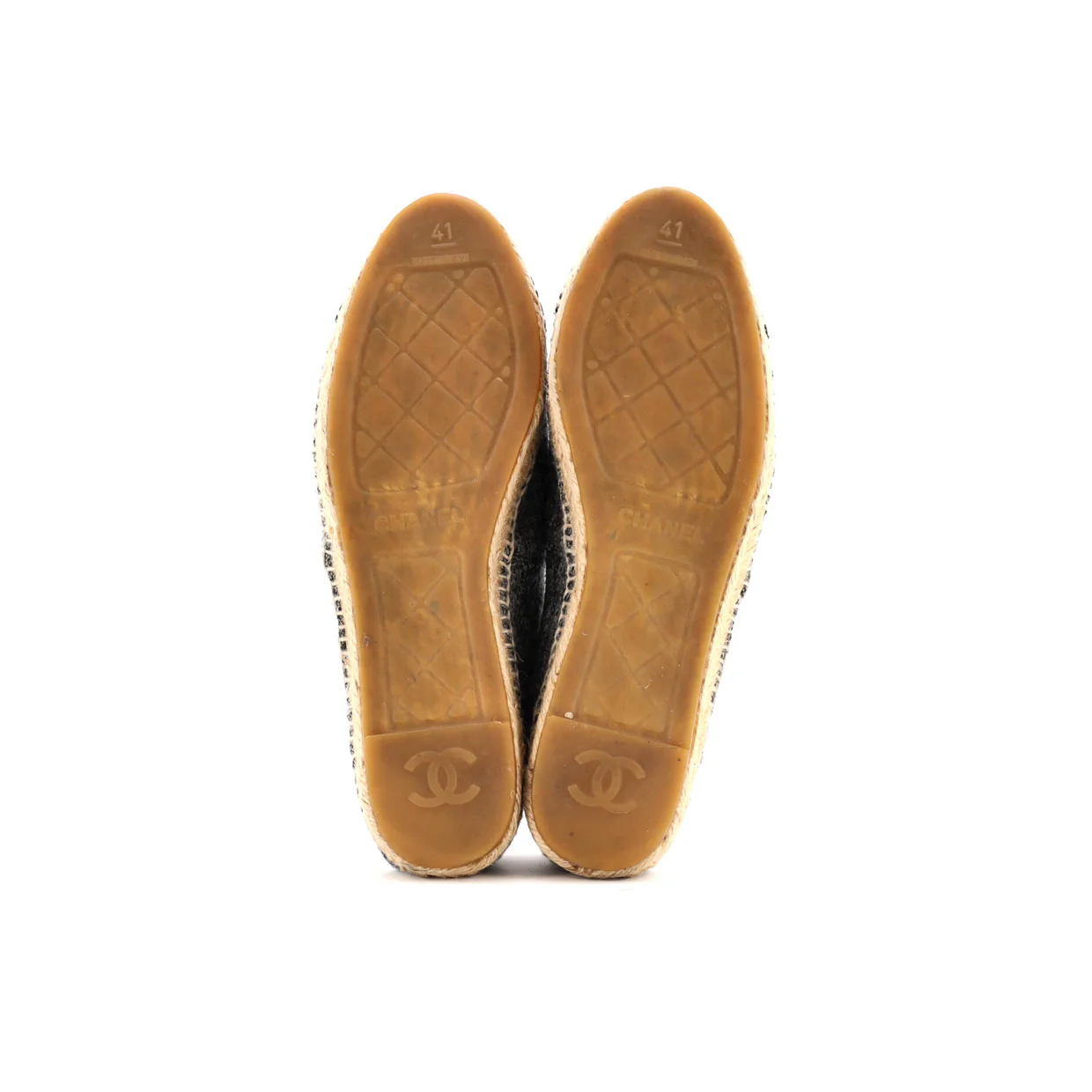Women's CC Cap Toe Espadrilles Wool - Deep Luxury