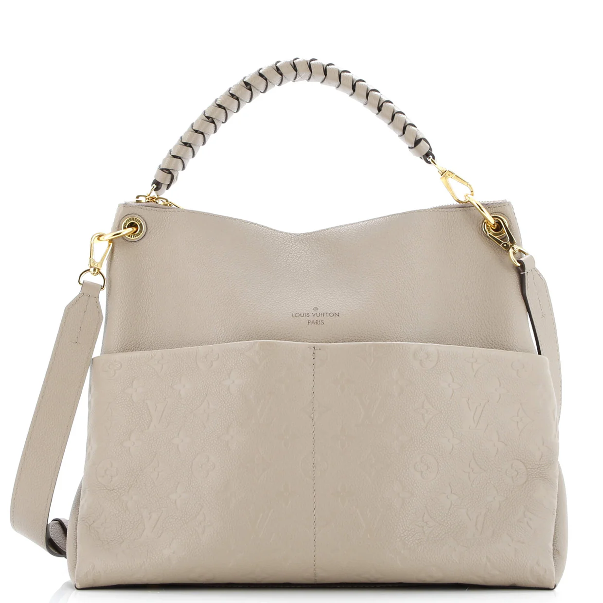 Maida Handbag Monogram Empreinte Leather - Deep Luxury