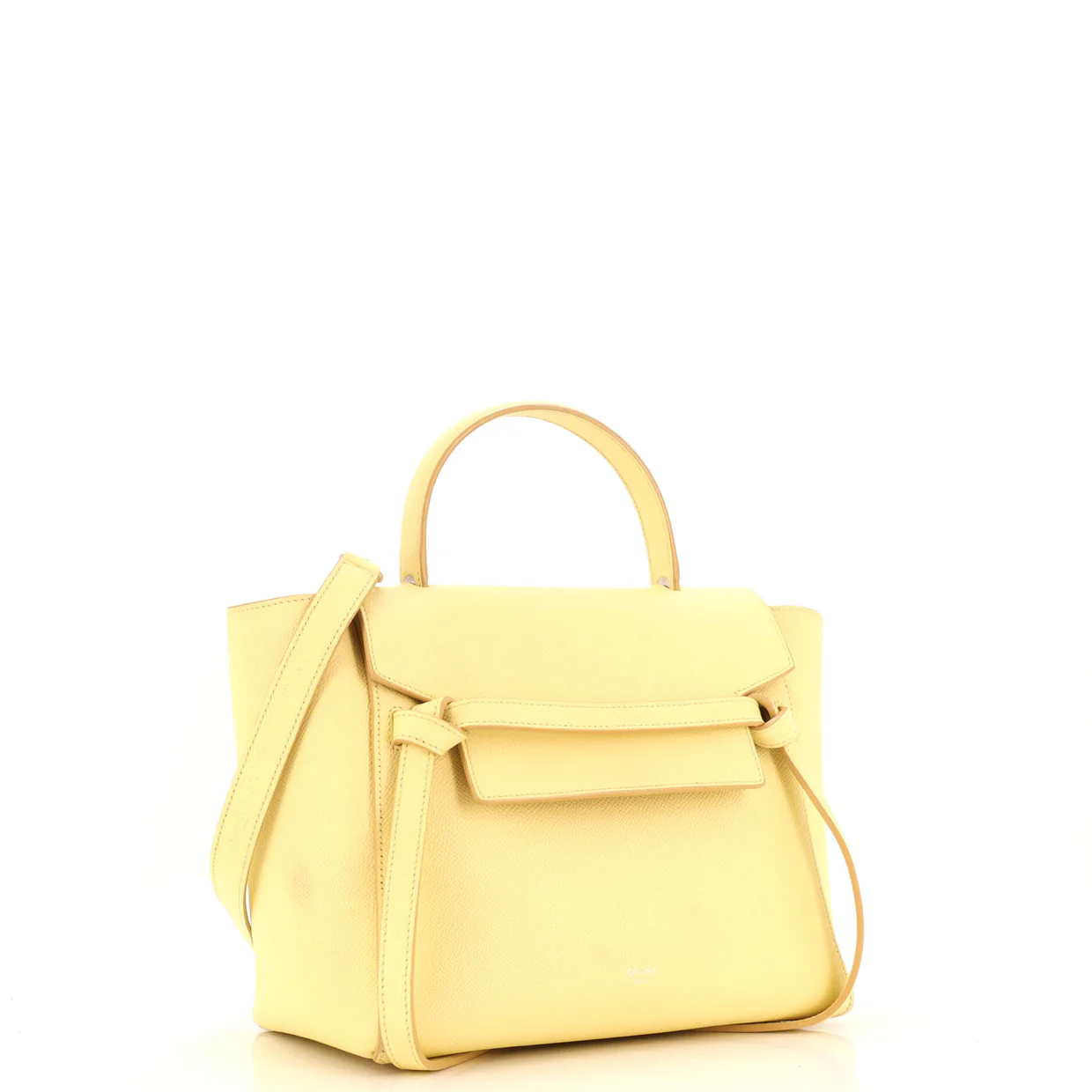 Belt Bag Textured Leather Micro - Deep Luxury