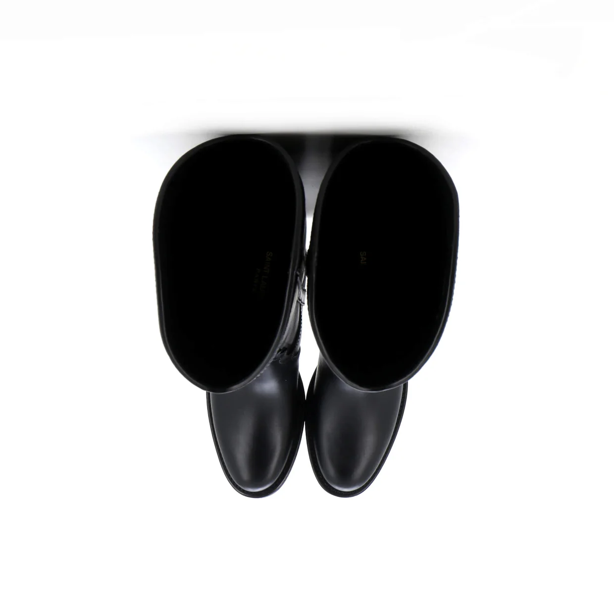 Women's Kate Western Heeled Knee High Boots Leather - Deep Luxury