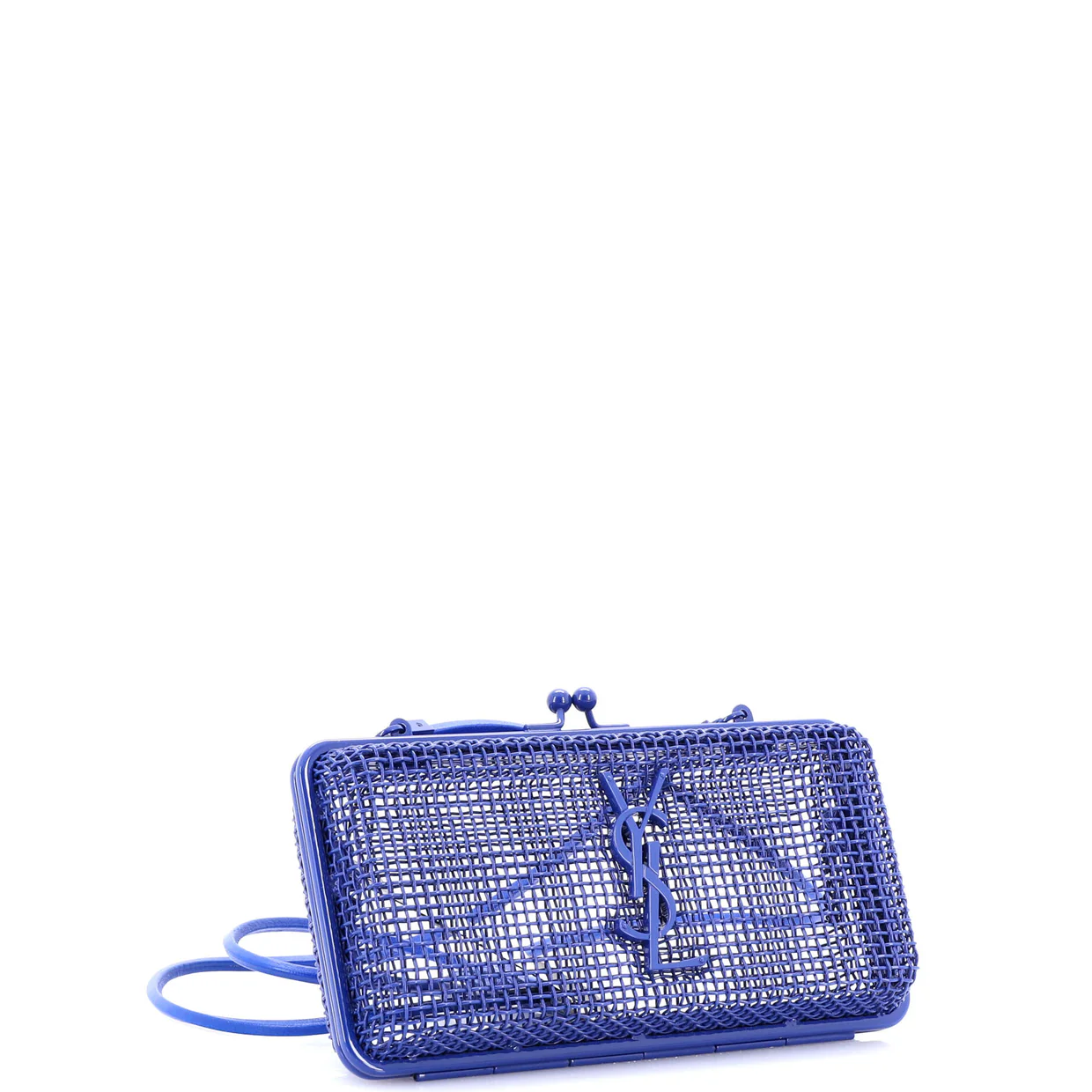 Monogram Evening Cage Minaudiere Metal with Leather - Deep Luxury