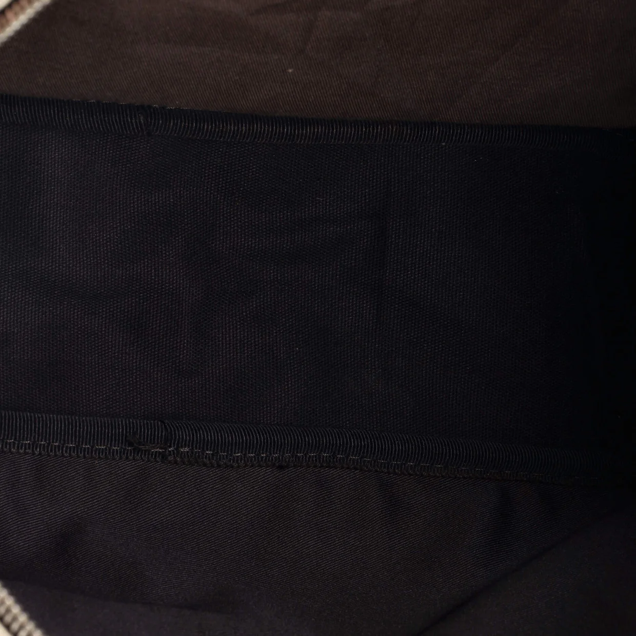 Front Zip Camera Bag GG Coated Canvas Large - Deep Luxury