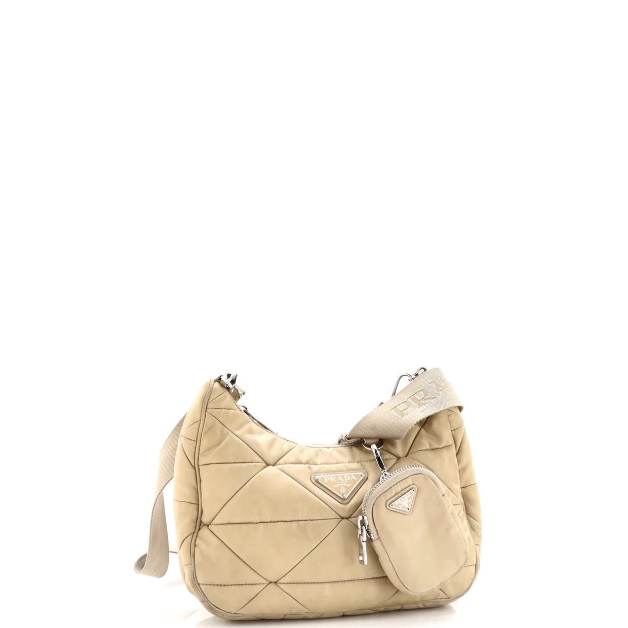 Re-Edition Shoulder Bag Quilted Tessuto Small - Deep Luxury