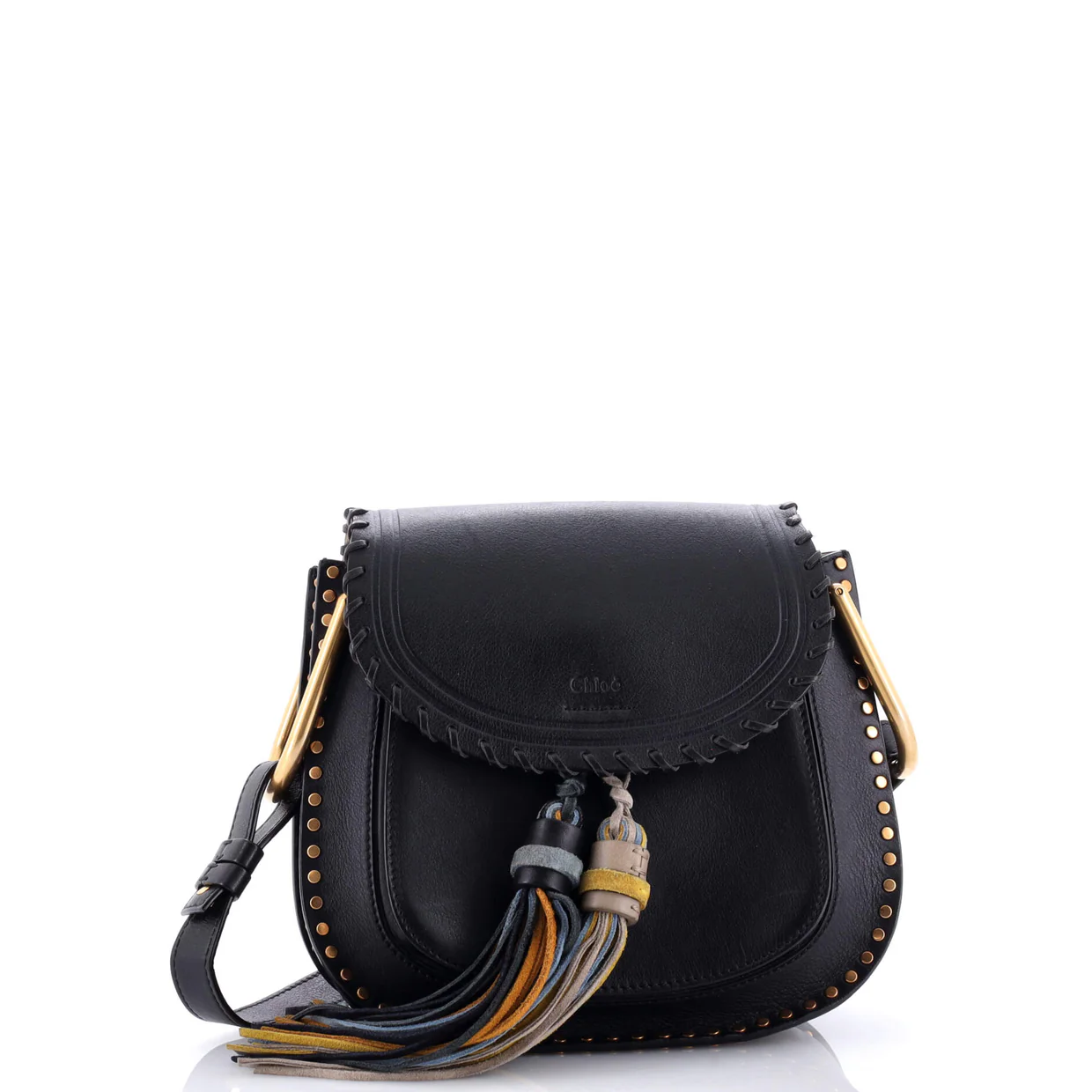 Hudson Handbag Leather Small - Deep Luxury