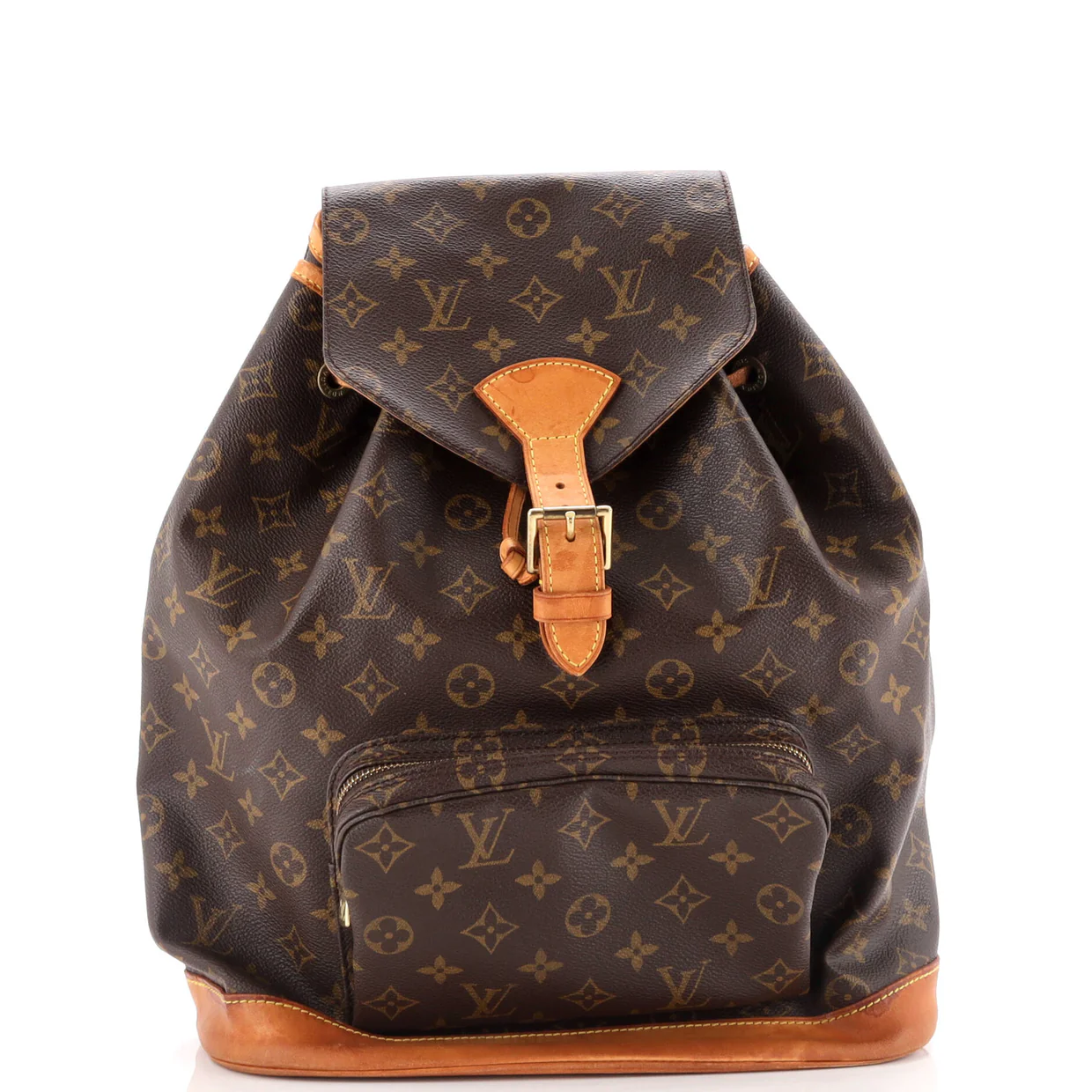 Vintage Montsouris Backpack Monogram Canvas GM - Deep Luxury