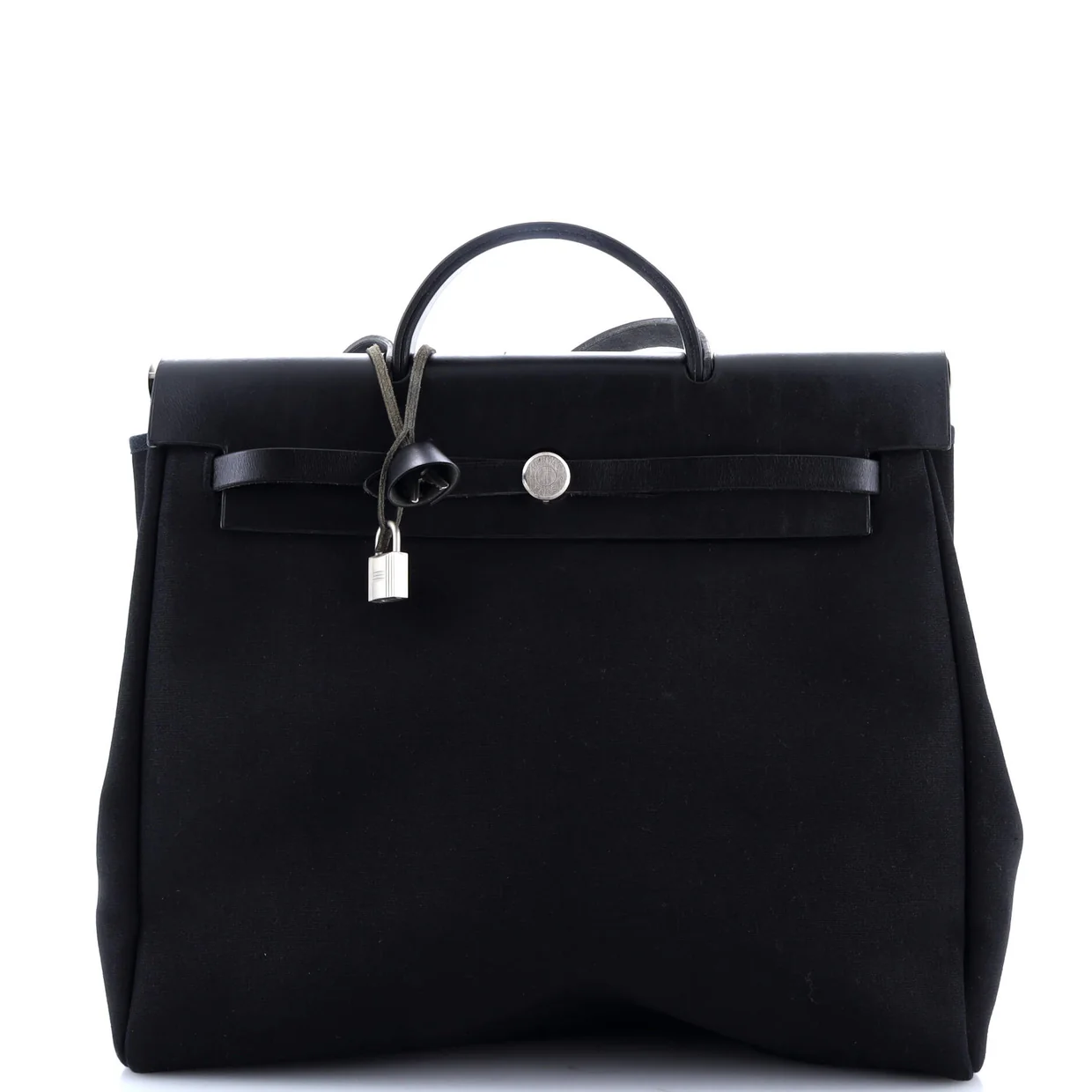 Herbag Toile and Leather MM - Deep Luxury