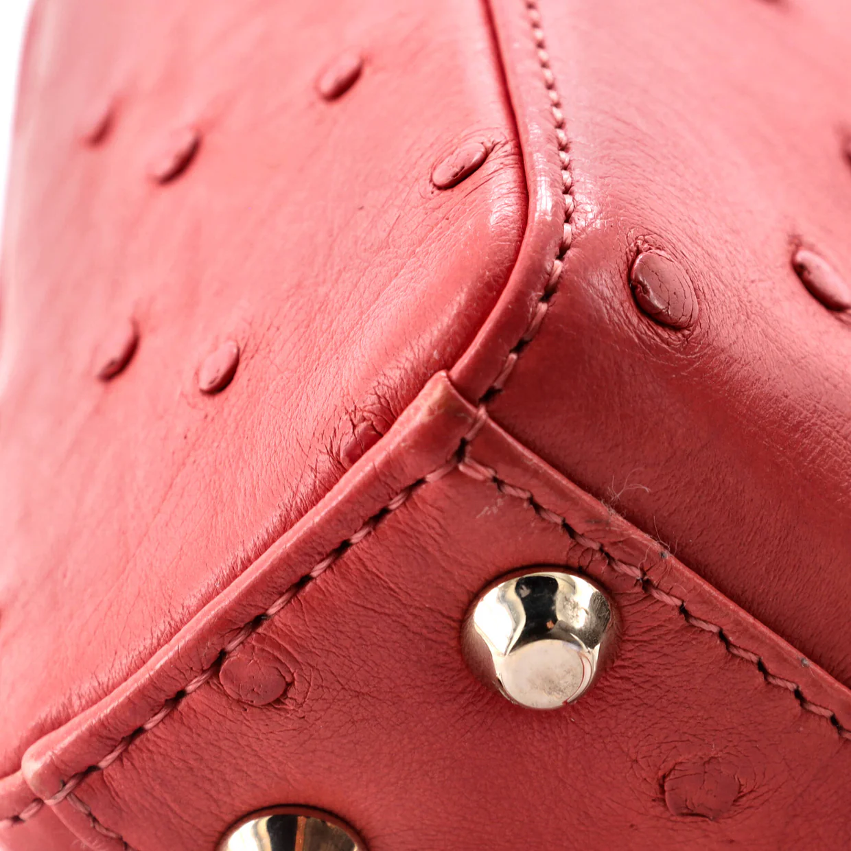 Lady Dior Bag Ostrich Micro - Deep Luxury