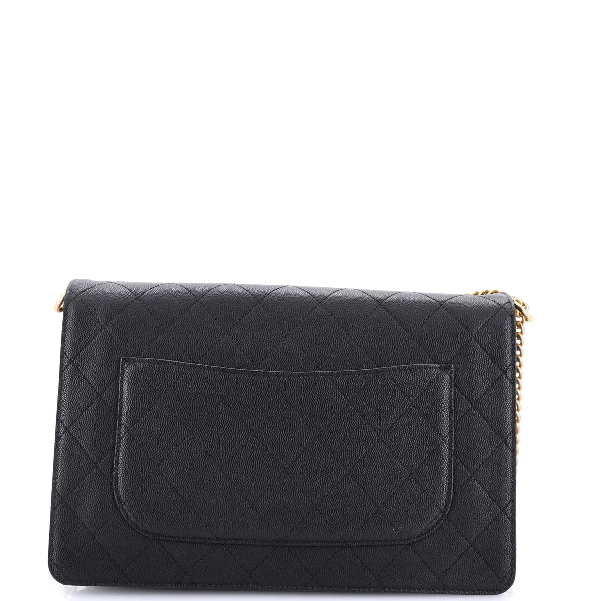 Lady Coco Flap Bag Quilted Caviar and Suede Medium - Deep Luxury