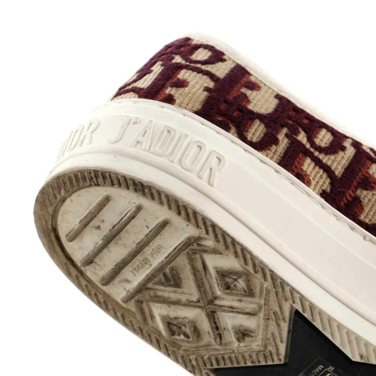 Women's Walk'N'Dior Sneakers Oblique Canvas - Deep Luxury