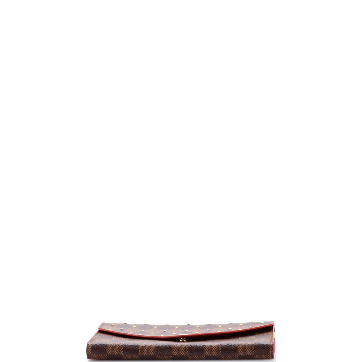 Sarah Wallet NM Studded Damier - Deep Luxury