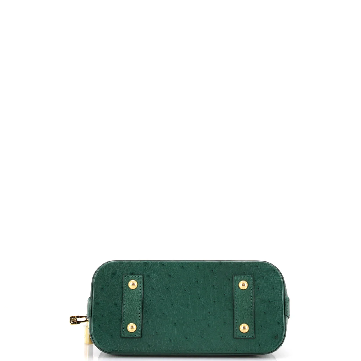 Alma Handbag Ostrich BB - Deep Luxury