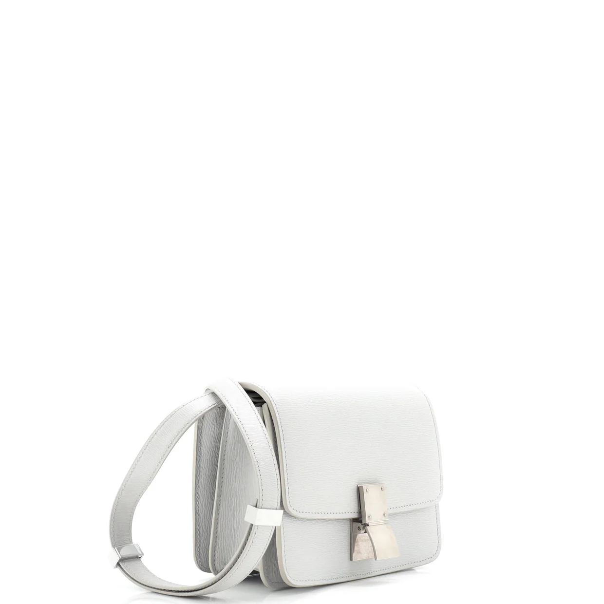 Classic Box Bag Grainy Leather Small - Deep Luxury